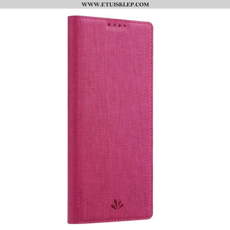 Etui Na Telefon do Sony Xperia 10 IV Etui Folio Vili Tekstura Tkaniny